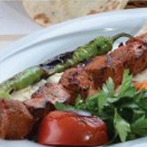 Brochetas de cordero