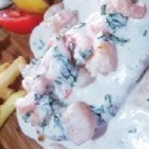 Gambaretti Soslu Somon